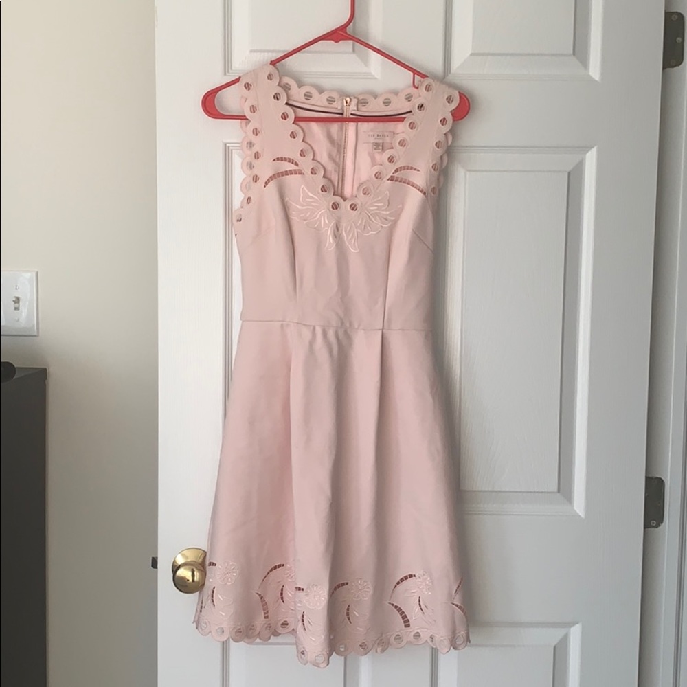 Ted Baker Blush Pink Dress worn once!